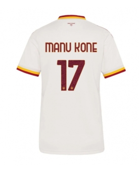 AS Roma Manu Kone #17 Maglia Gara Trasferta Repliche 2026-27 Donna Maniche Corte AS Roma Manu Kone #17 Maglia Gara Trasferta Repliche 2026-27 Donna Maniche Corte